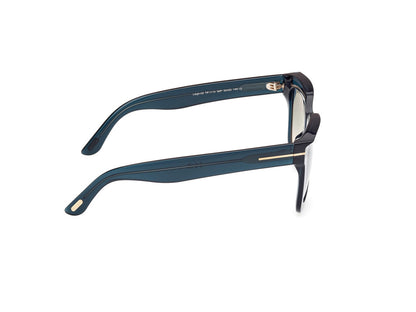 Shiny Blue Female Sunglasses Tom Ford 889214479976