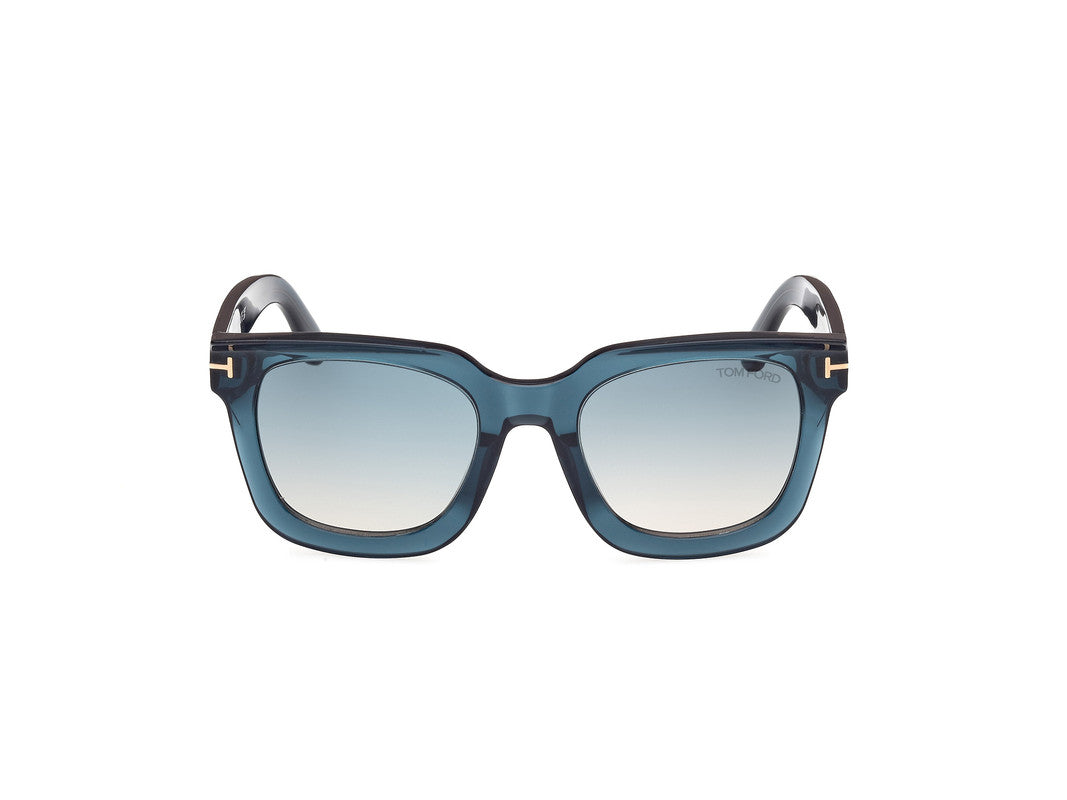 Shiny Blue Female Sunglasses Tom Ford 889214479976