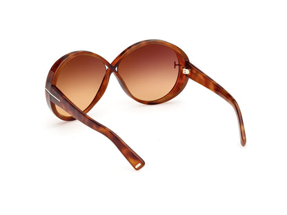 Blonde Havana Female Sunglasses Tom Ford 889214477798