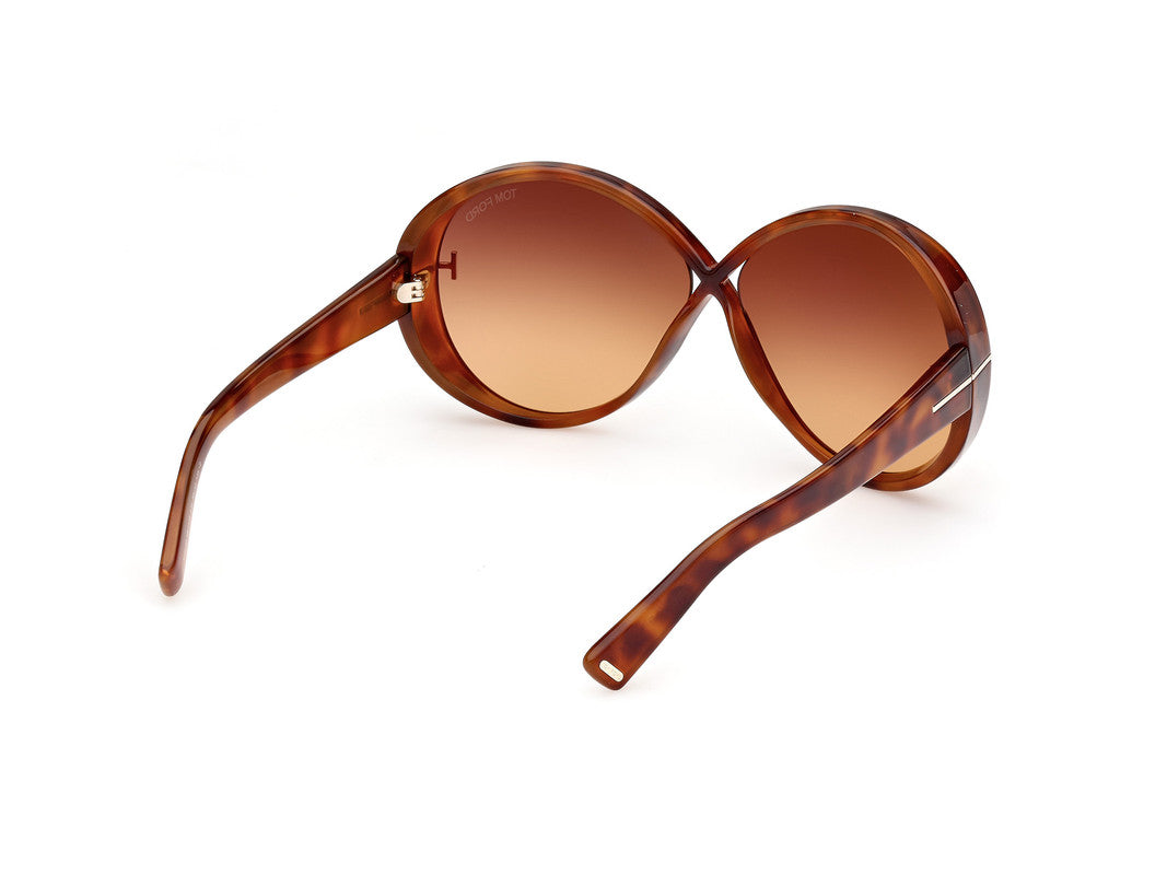 Blonde Havana Female Sunglasses Tom Ford 889214477798