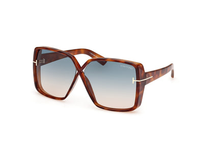 Blonde Havana Female Sunglasses Tom Ford 889214477811