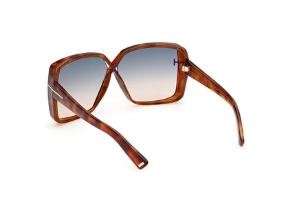 Blonde Havana Female Sunglasses Tom Ford 889214477811