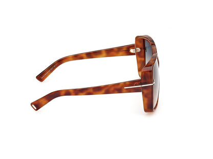 Blonde Havana Female Sunglasses Tom Ford 889214477811