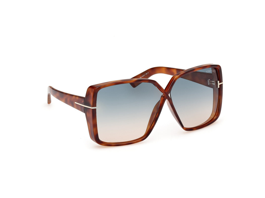 Blonde Havana Female Sunglasses Tom Ford 889214477811