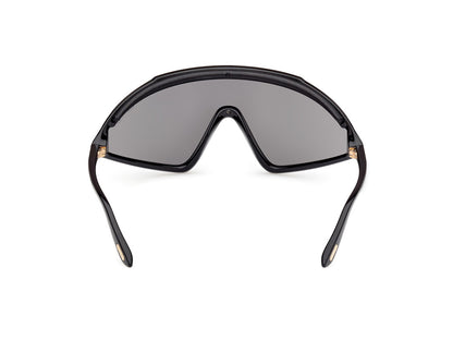 Shiny Black Male Sunglasses Tom Ford 889214476555