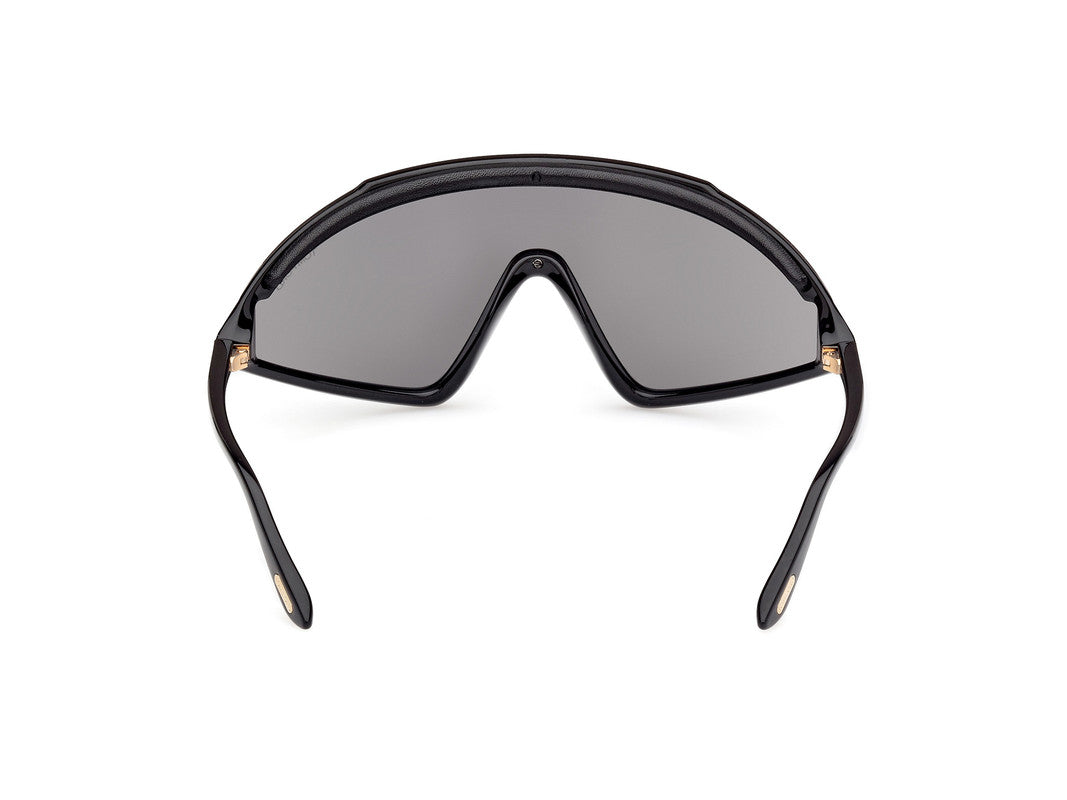 Shiny Black Male Sunglasses Tom Ford 889214476555