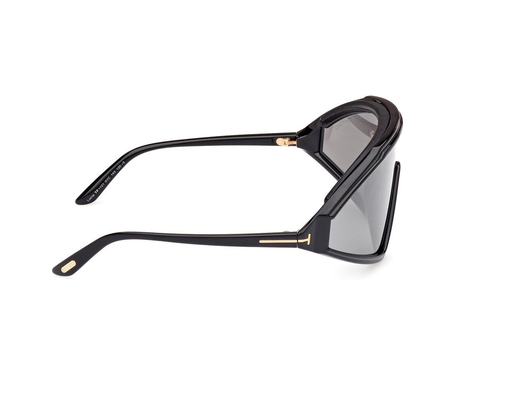Shiny Black Male Sunglasses Tom Ford 889214476555