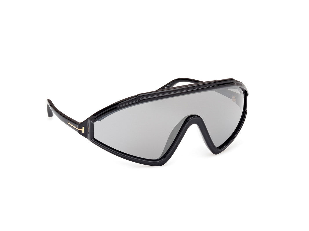 Shiny Black Male Sunglasses Tom Ford 889214476555