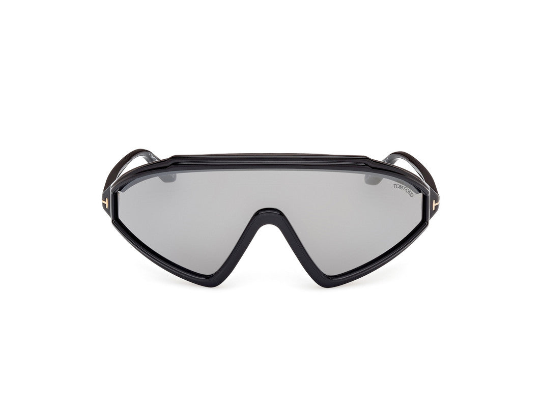 Shiny Black Male Sunglasses Tom Ford 889214476555