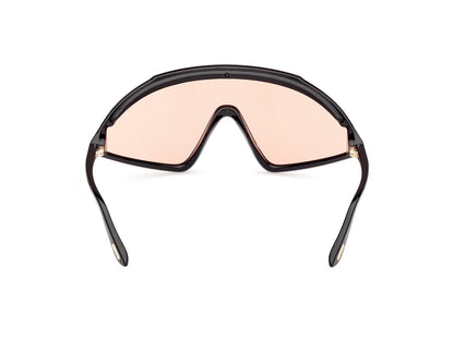 Shiny Black Male Sunglasses Tom Ford 889214476562