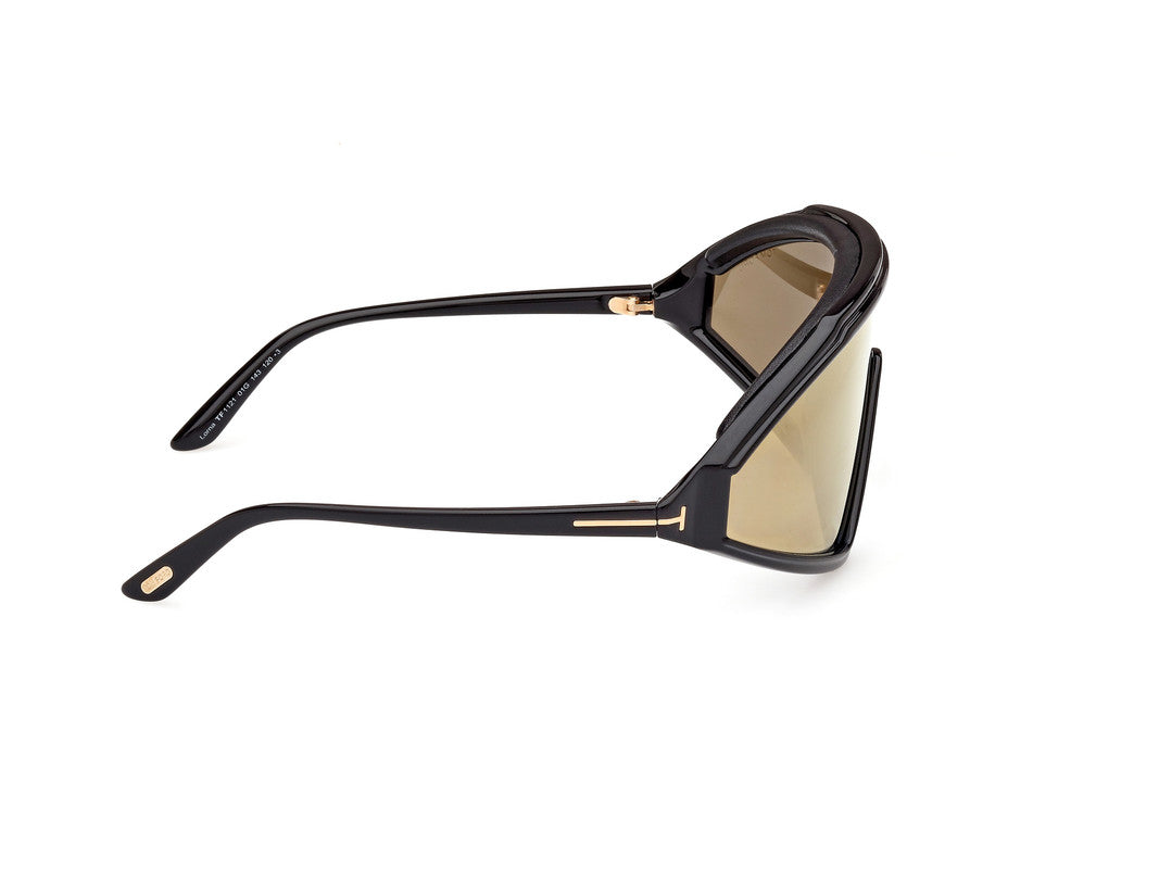 Shiny Black Male Sunglasses Tom Ford 889214476579