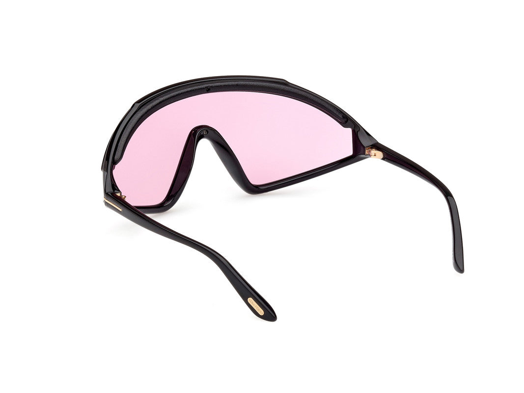 Shiny Black Male Sunglasses Tom Ford 889214476586