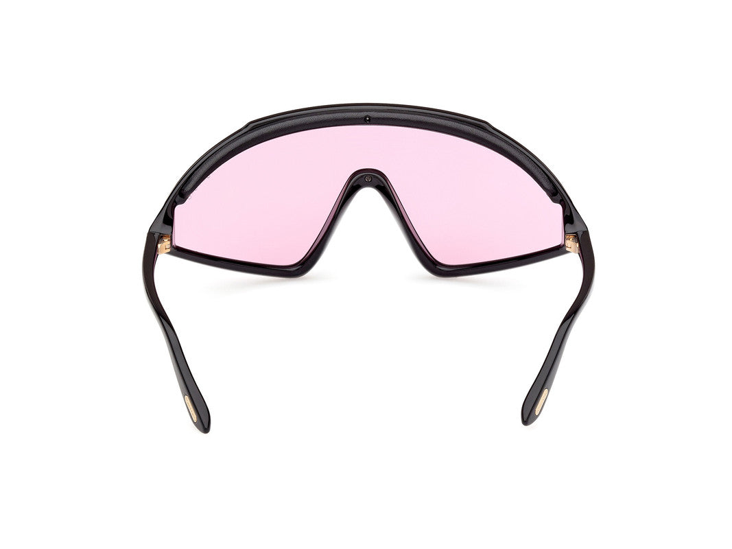 Shiny Black Male Sunglasses Tom Ford 889214476586