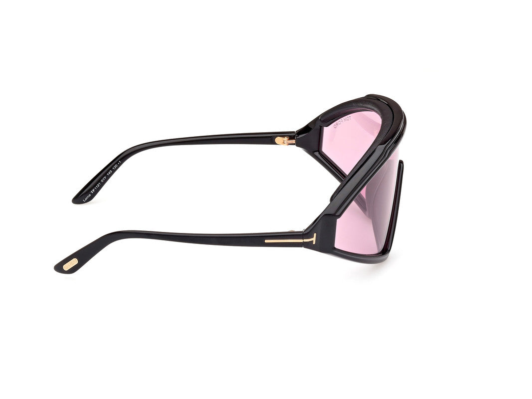 Shiny Black Male Sunglasses Tom Ford 889214476586