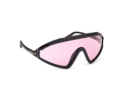 Shiny Black Male Sunglasses Tom Ford 889214476586