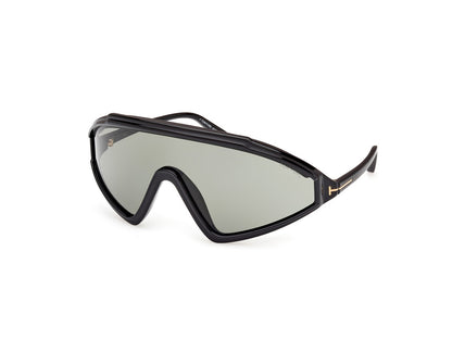 Shiny Black Male Sunglasses Tom Ford 889214488206