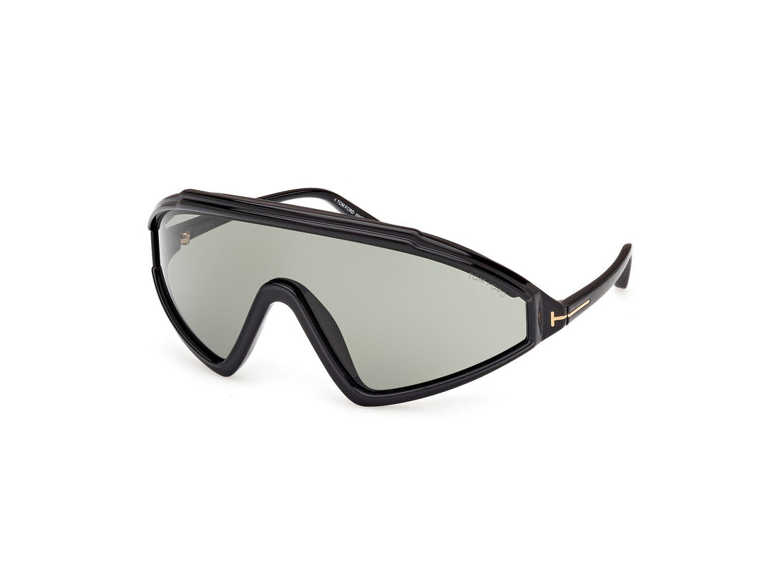 Shiny Black Male Sunglasses Tom Ford 889214488206