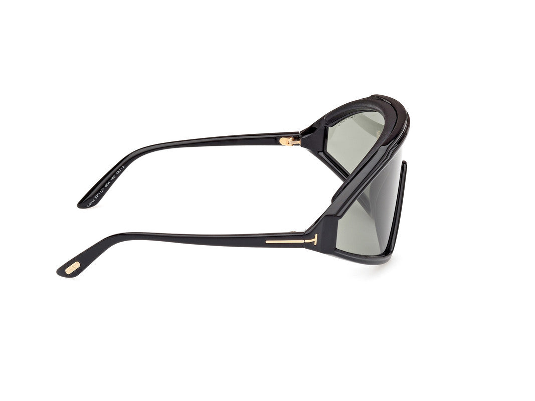 Shiny Black Male Sunglasses Tom Ford 889214488206