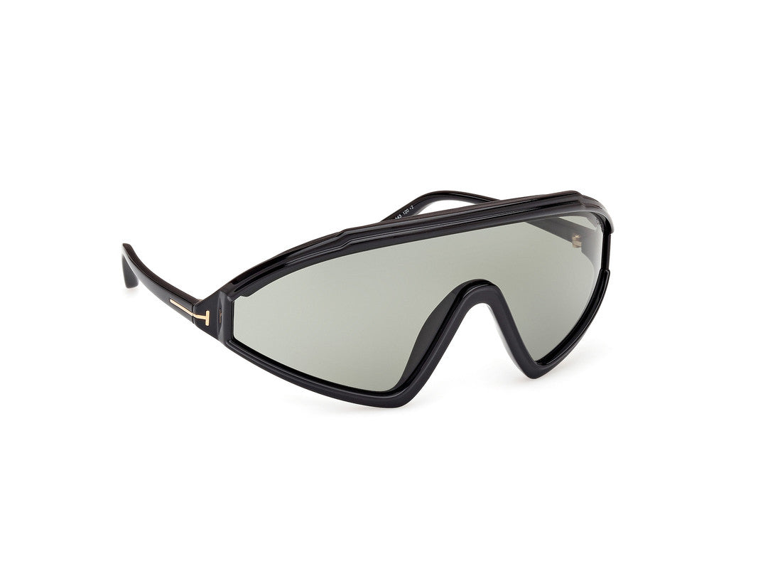 Shiny Black Male Sunglasses Tom Ford 889214488206