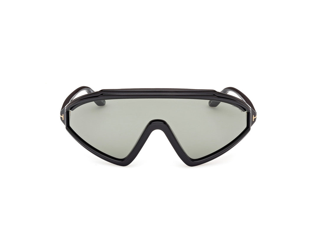 Shiny Black Male Sunglasses Tom Ford 889214488206