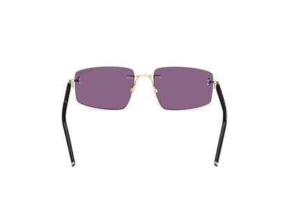 Shiny Deep Gold Male Sunglasses Tom Ford Private Collection 889214496843