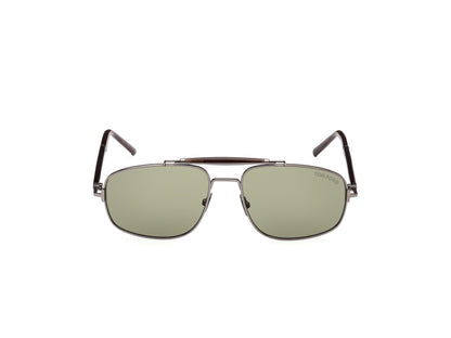 Shiny Gunmetal Male Sunglasses Tom Ford Private Collection 889214496850