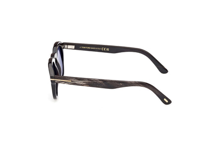 Black Horn Male Sunglasses Tom Ford Private Collection 889214488329