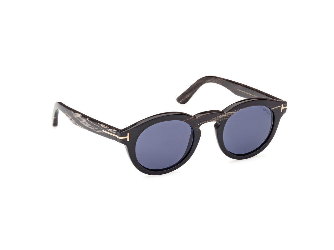 Black Horn Male Sunglasses Tom Ford Private Collection 889214488329