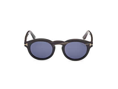 Black Horn Male Sunglasses Tom Ford Private Collection 889214488329