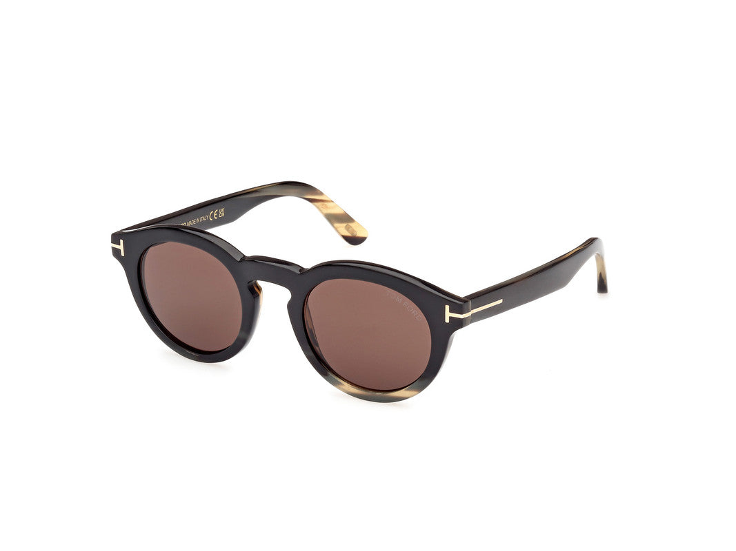 Coloured Horn Male Sunglasses Tom Ford Private Collection 889214488336