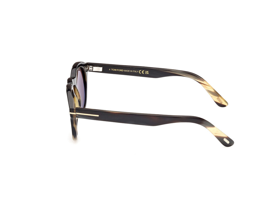 Coloured Horn Male Sunglasses Tom Ford Private Collection 889214488336