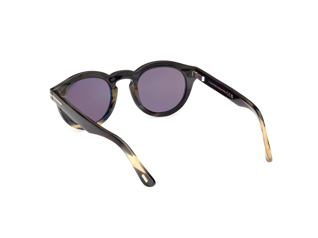 Coloured Horn Male Sunglasses Tom Ford Private Collection 889214488336