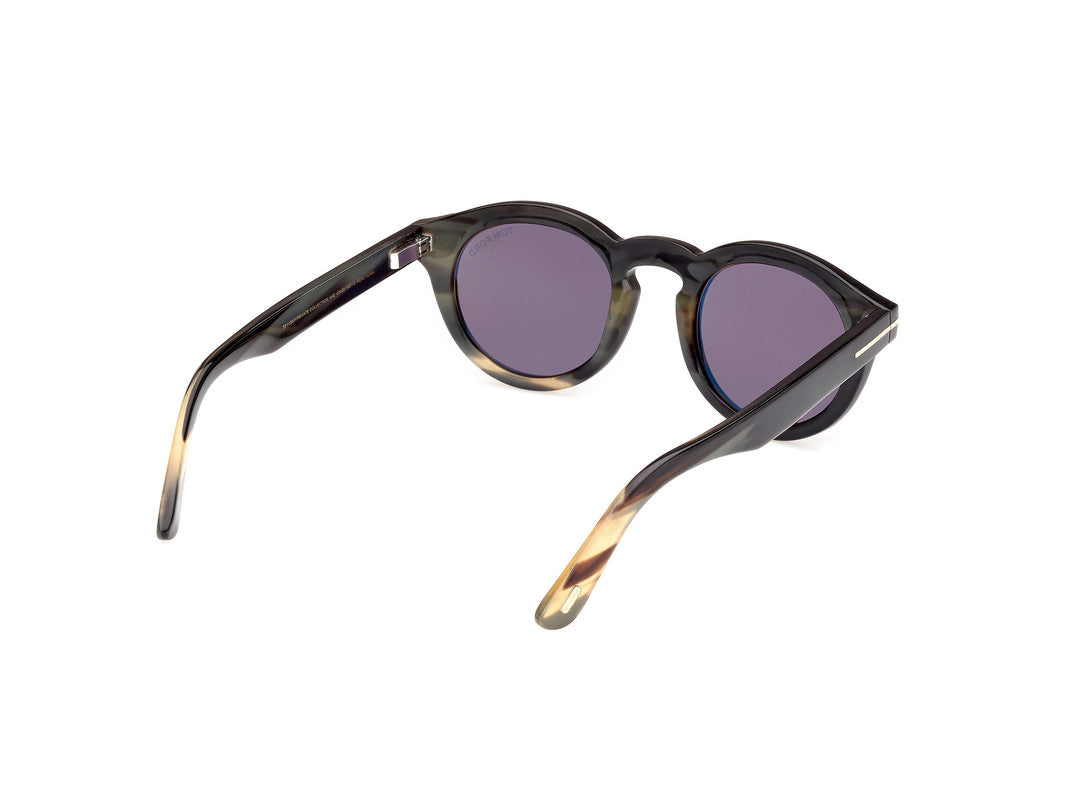 Coloured Horn Male Sunglasses Tom Ford Private Collection 889214488336