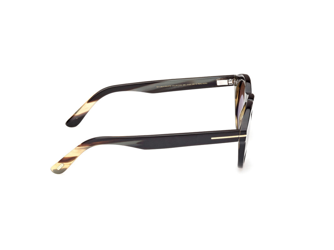 Coloured Horn Male Sunglasses Tom Ford Private Collection 889214488336