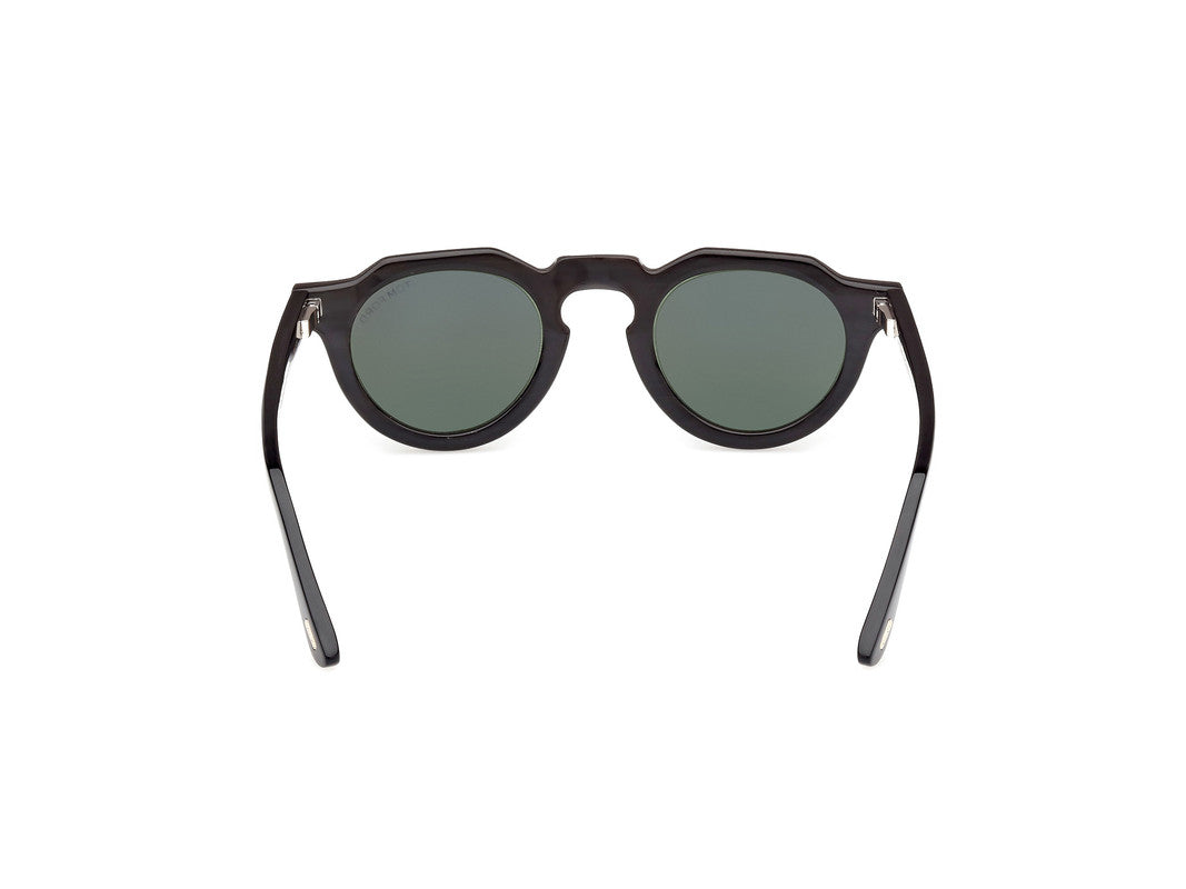 Black/Horn Male Sunglasses Tom Ford Private Collection 889214488343