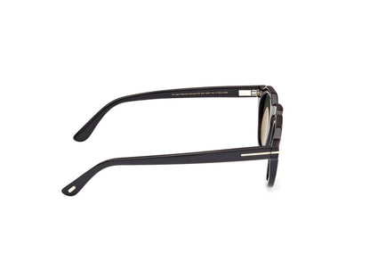 Black/Horn Male Sunglasses Tom Ford Private Collection 889214488343