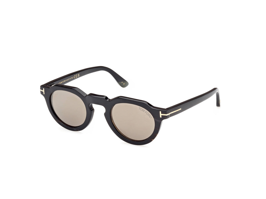 Coloured Horn Male Sunglasses Tom Ford Private Collection 889214488350