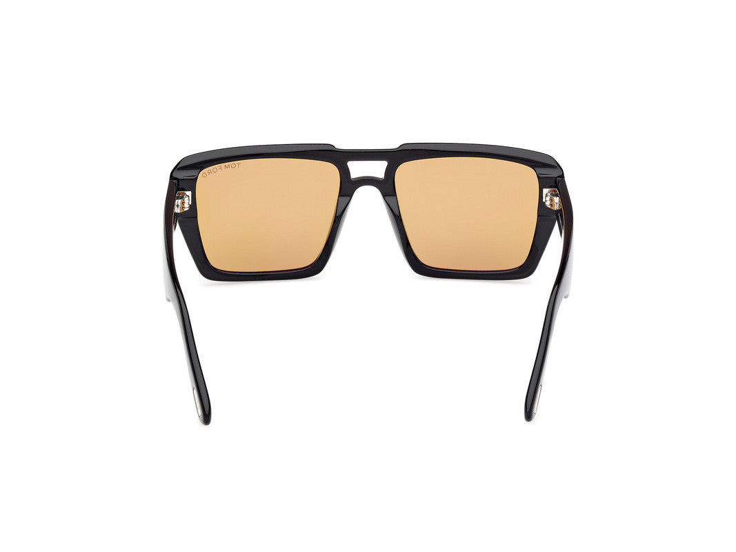Shiny Blac Male Sunglasses Tom Ford 889214520418