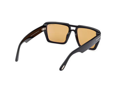 Shiny Blac Male Sunglasses Tom Ford 889214520418
