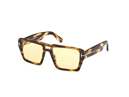 Dark Havana Male Sunglasses Tom Ford 889214520425