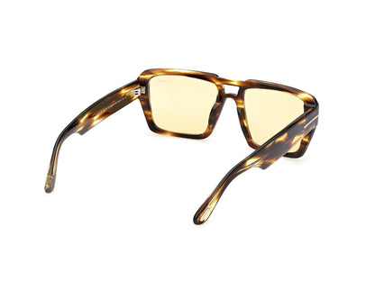 Dark Havana Male Sunglasses Tom Ford 889214520425