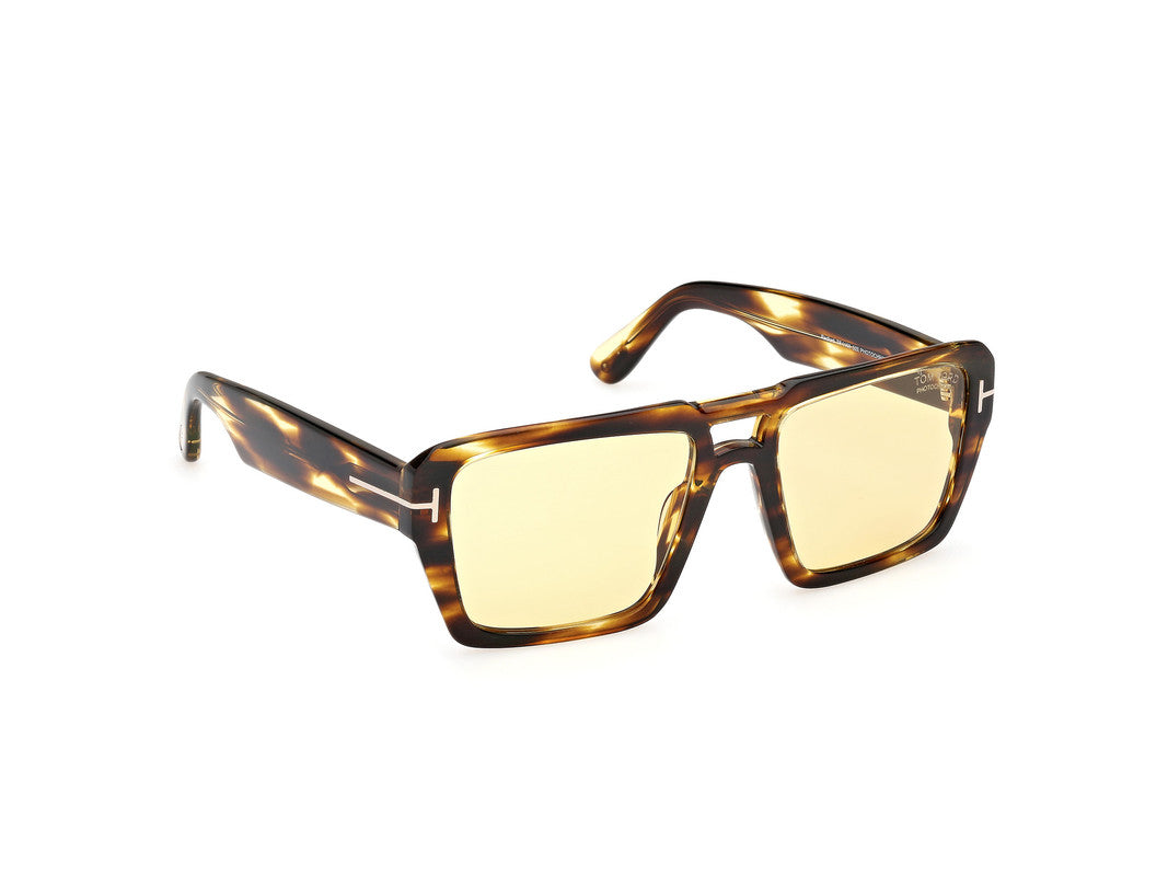 Dark Havana Male Sunglasses Tom Ford 889214520425
