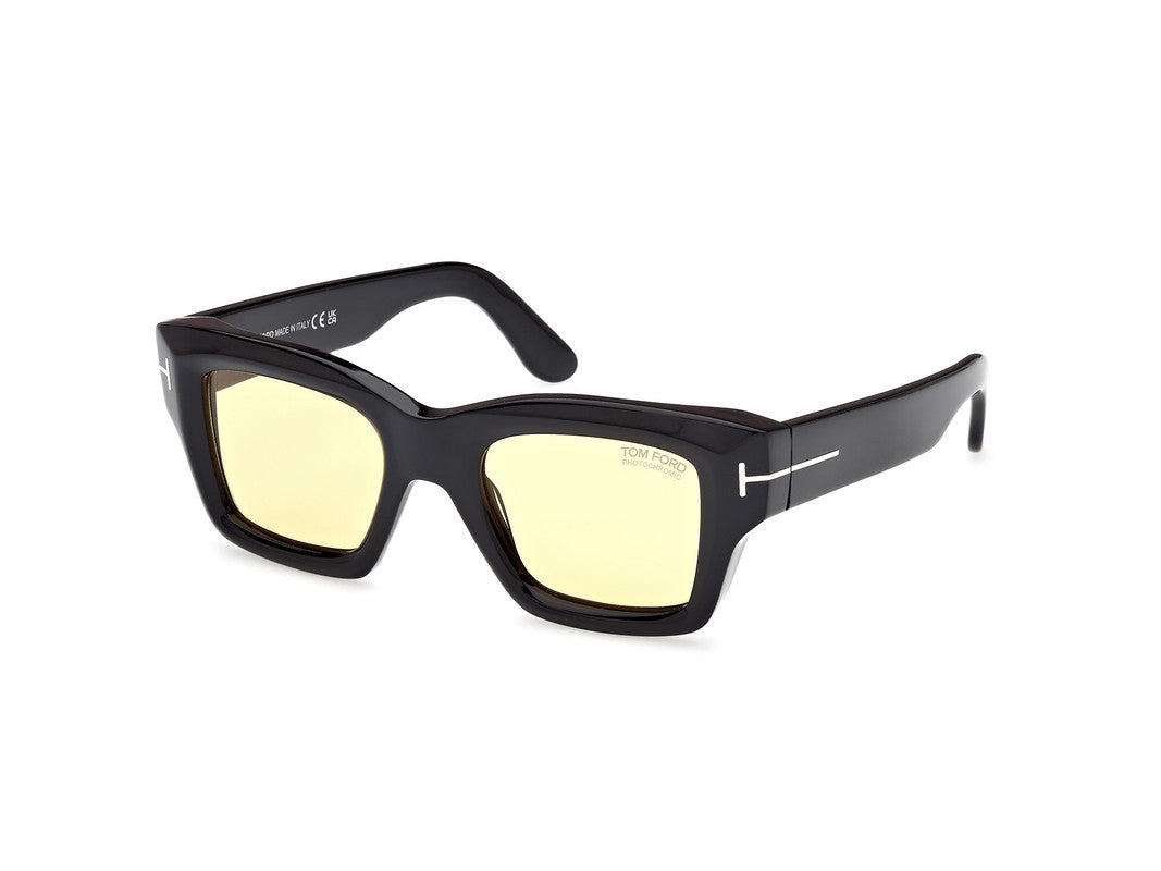 Shiny Black Male Sunglasses Tom Ford 889214520456
