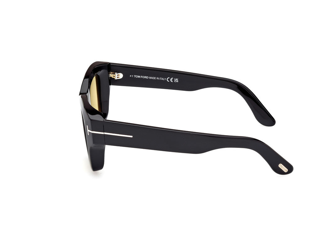 Shiny Black Male Sunglasses Tom Ford 889214520456