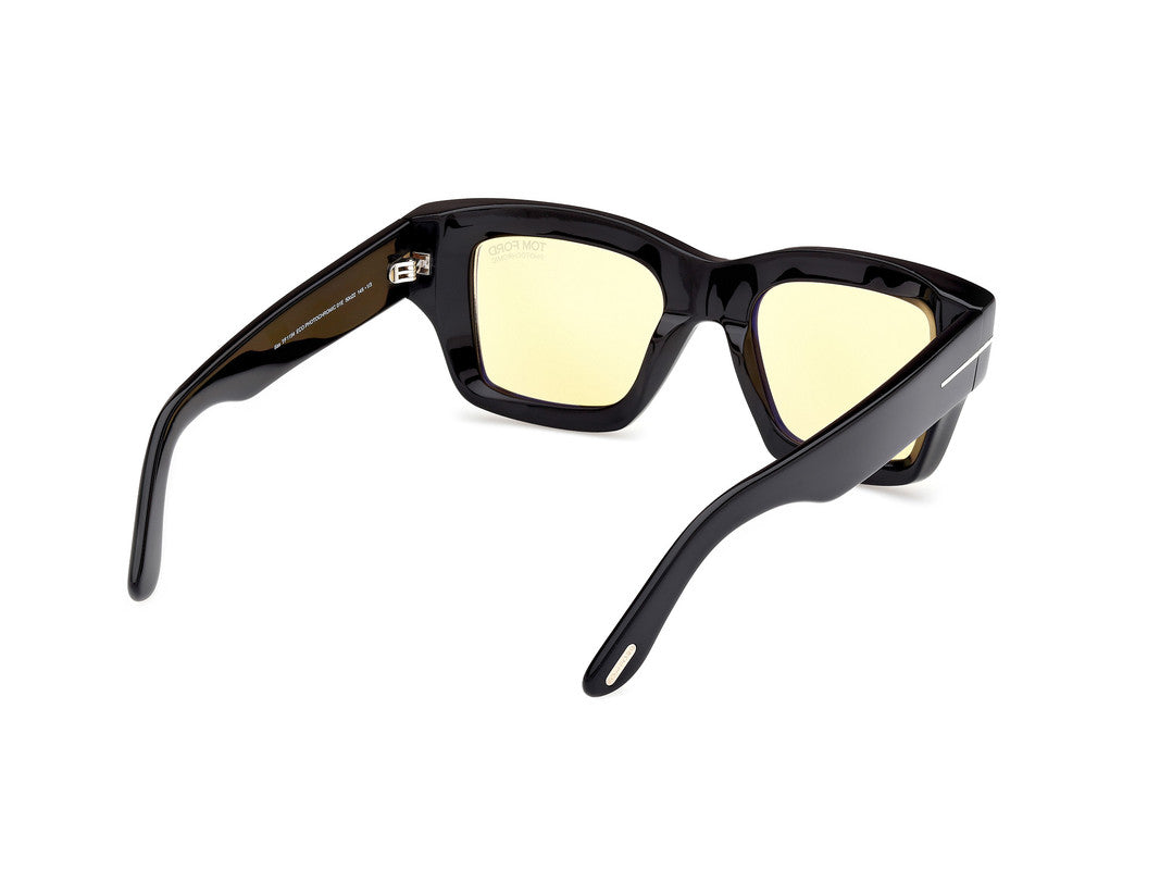 Shiny Black Male Sunglasses Tom Ford 889214520456