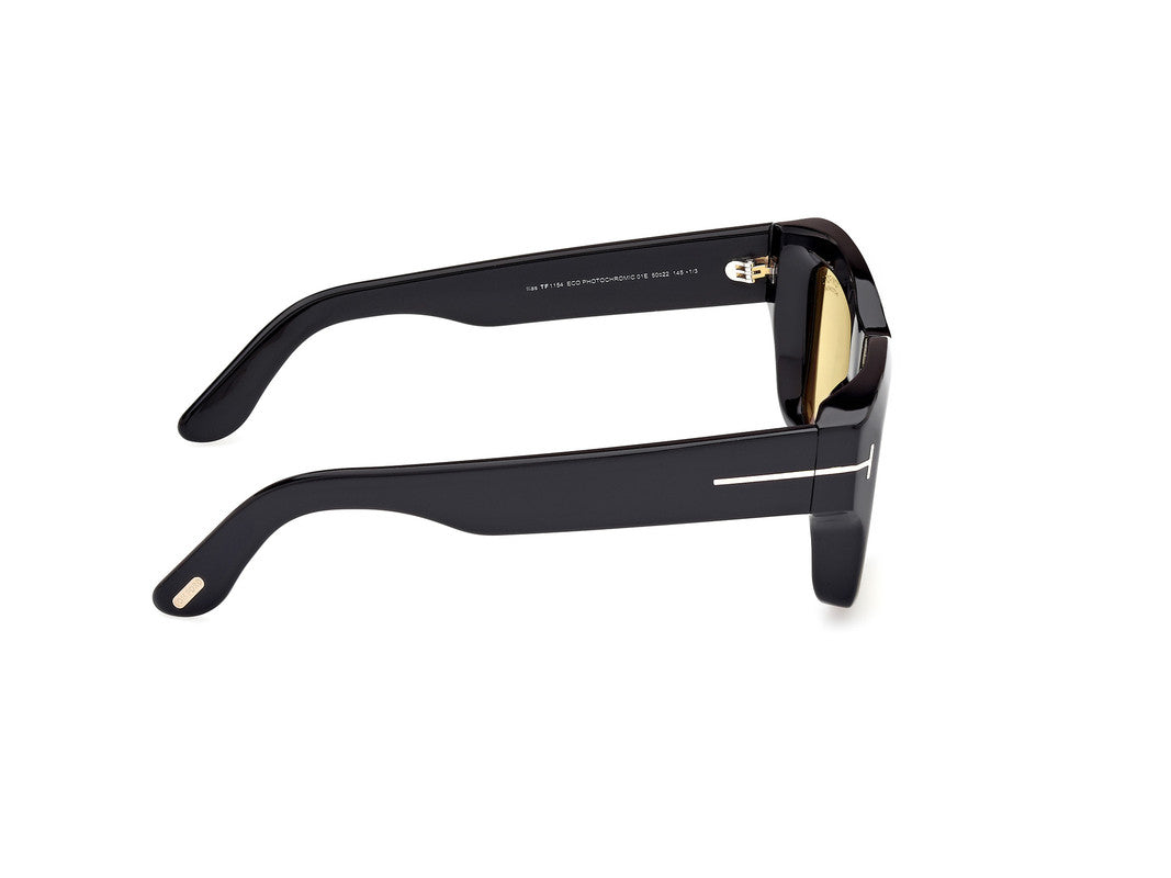 Shiny Black Male Sunglasses Tom Ford 889214520456
