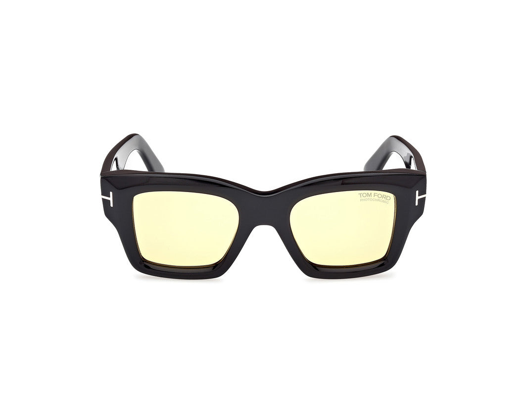 Shiny Black Male Sunglasses Tom Ford 889214520456