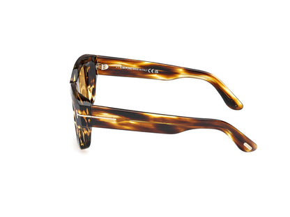 Dark Havana Male Sunglasses Tom Ford 889214520463