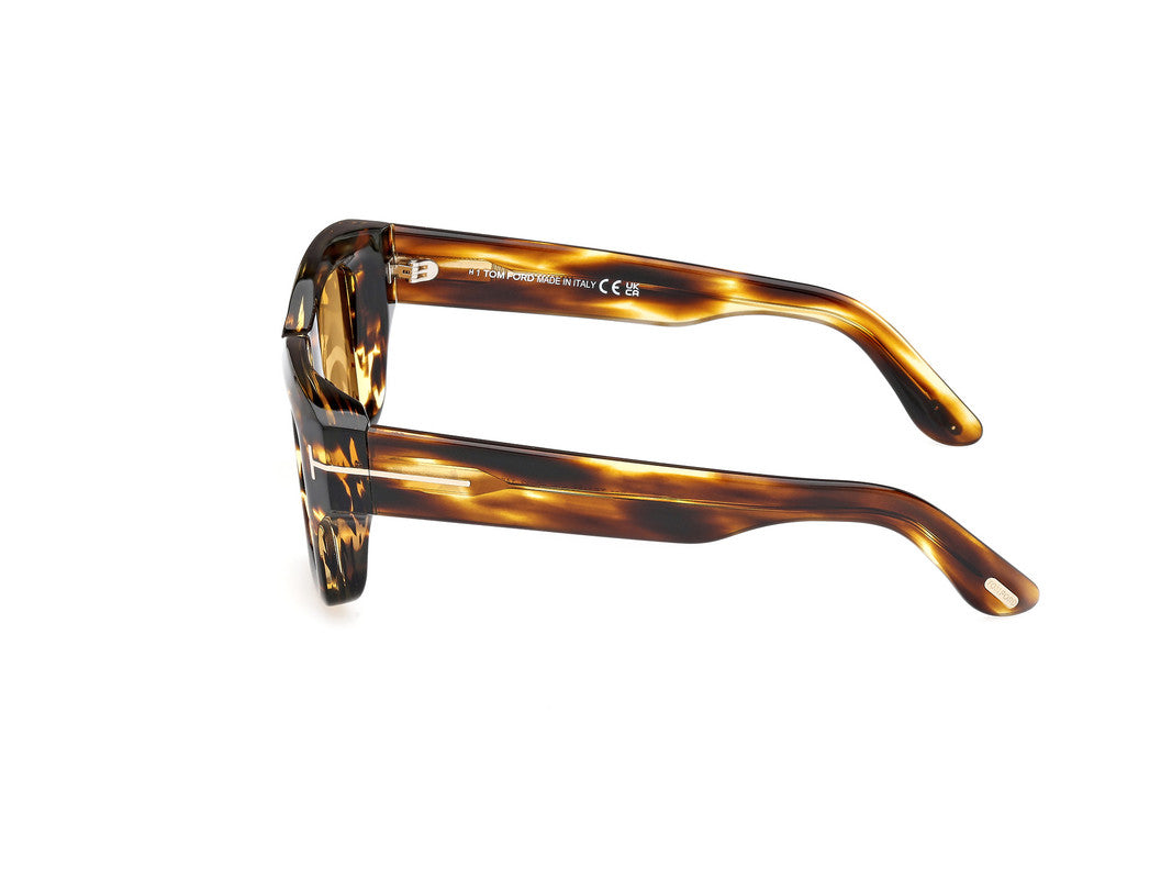 Dark Havana Male Sunglasses Tom Ford 889214520463