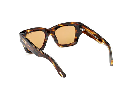 Dark Havana Male Sunglasses Tom Ford 889214520463